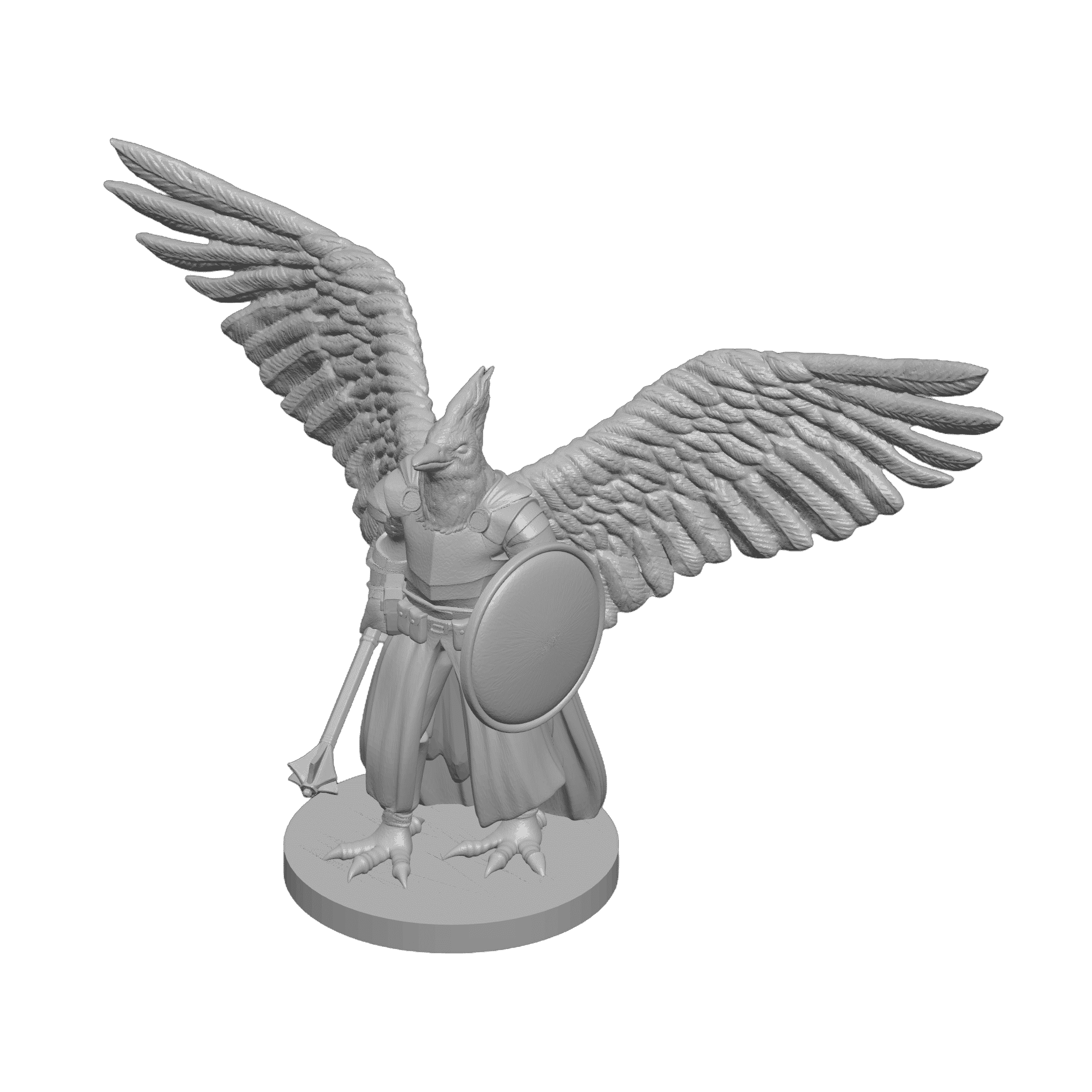 Aarakocra Bluejay Cleric